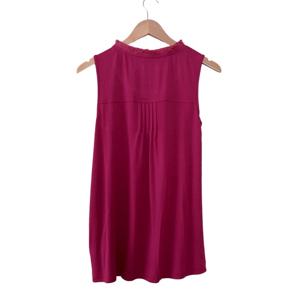 Soft Surroundings Sofia Tank Berry Color - Picture 4 of 5